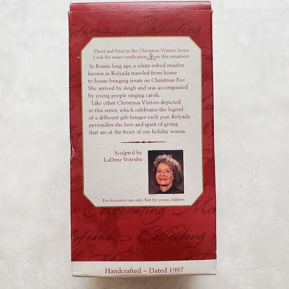 Hallmark 1997 Kolyada Christmas Visitors Collectors Series Keepsake Ornament. - Picture 2 of 10